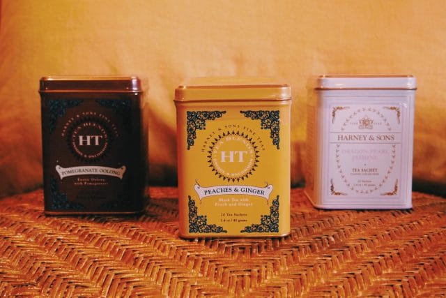 Bijuu’s select from HARNEY and SONS tea