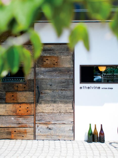 Our wine selection at bijuu