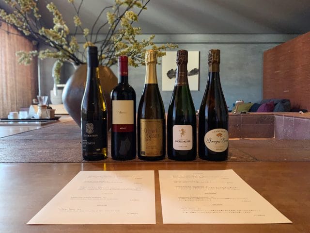 ワインが新しくなりました